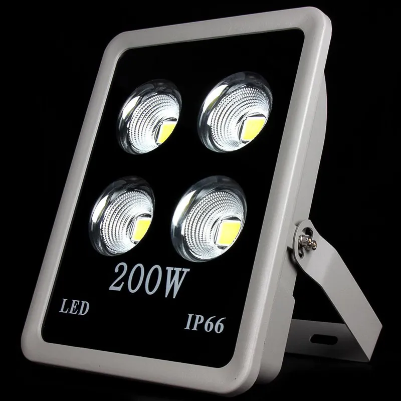 CE UL + IP66 COB 200W LED الأضواء الكاشفة عالية الطاقة في الهواء الطلق ضوء الفيضانات أدت محطة الغاز الإضاءة للماء بقيادة الستارة أضواء AC 85-265V 888