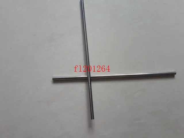 6mm*215mm 8.5" Straight 304 Stainless Steel Straw metal Drinking Straws With Thread