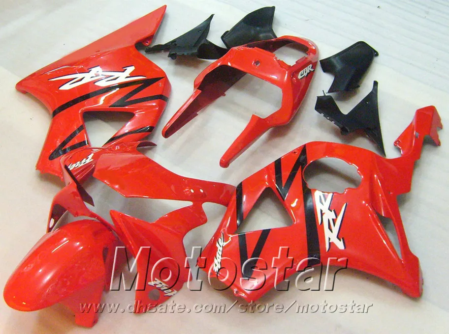 Moulage par injection pour carénages Honda cbr900rr 954 2002 2003 moto rouge noir CBR900 954RR kit de carénage ABS CBR954 02 03 YR19