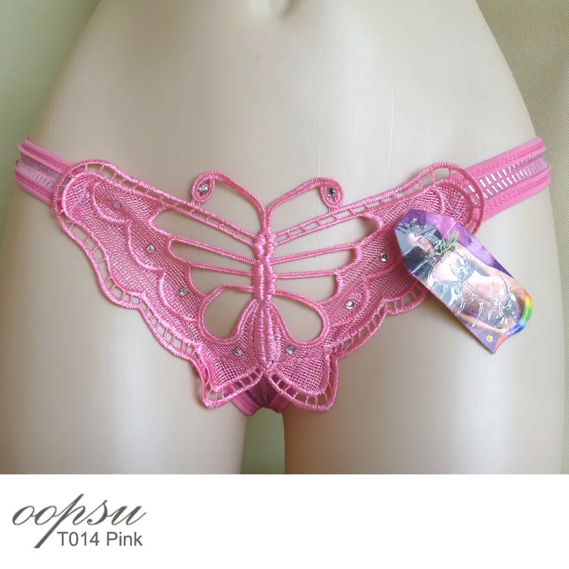 The New Open Crotch Butterfly G-String