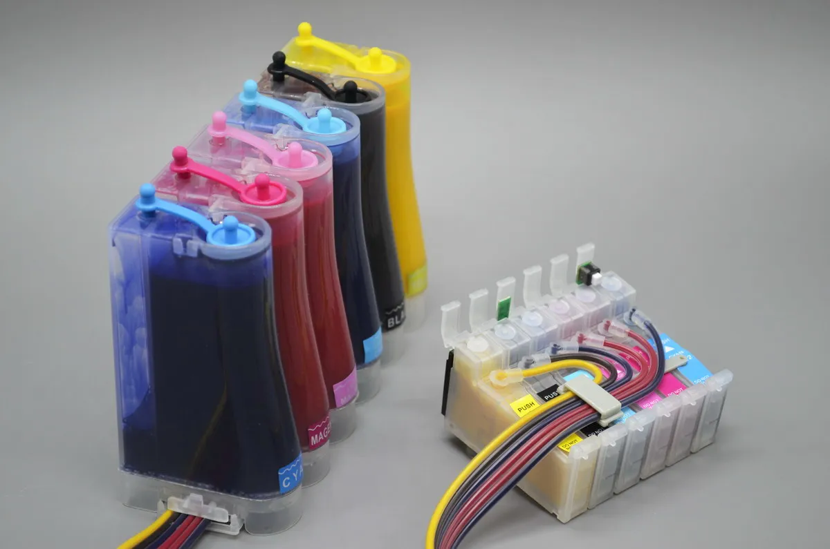 79 79XL T0791-T0796 Combo Ciss Auto Reset ARC Chip For Epson Stylus Photo 1400 PX660 PX700W PX800FW 1430 P50 PX810 PX820 PX830 - 7 - View #2