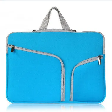 Moda laptopa ochronna torba z rękawem na zamek błyskawiczny dla MacBook Air Pro Retina 11 12 13 15 -calowy torebka podróżna wodoodporność