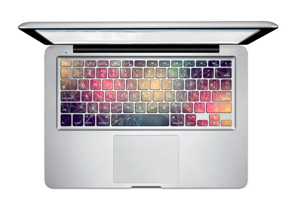 반 고흐 키보드 스티커 커버 Macbook Air 13 Pro 및 Pro Retian 13 15 17 인치 키보드 보호기 스킨 스티커