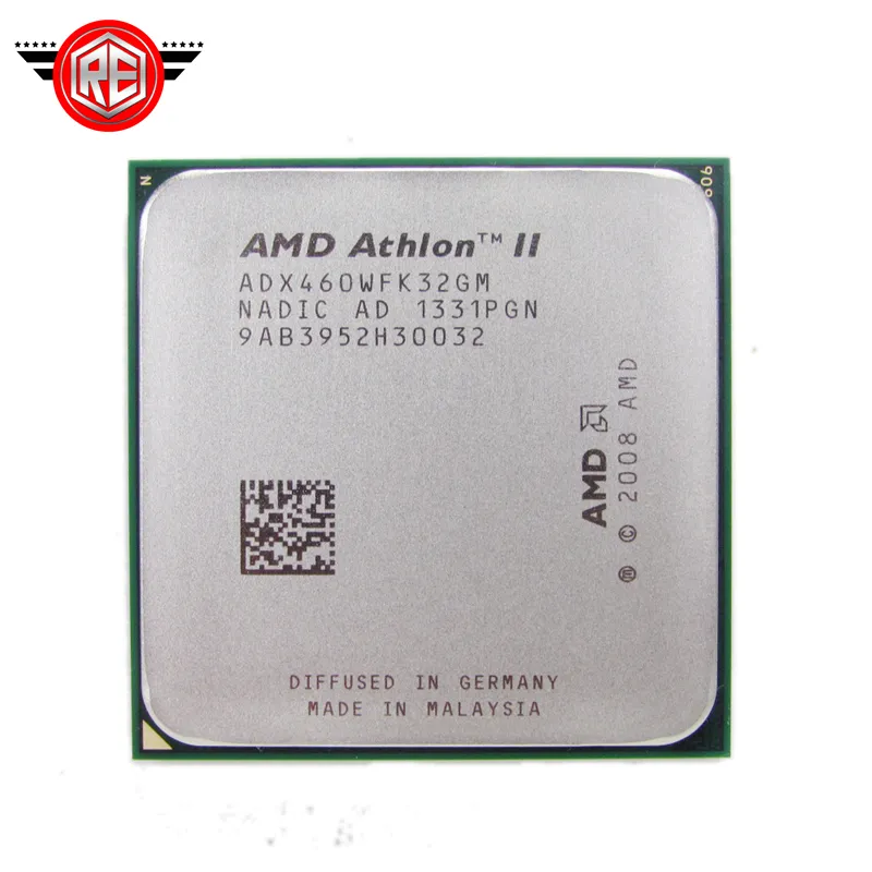 AMD Athlon II X3 460 Processor 3.4GHz 1,5 MB L2 Cache Socket AM3 Triple-Core Spridda bitar CPU