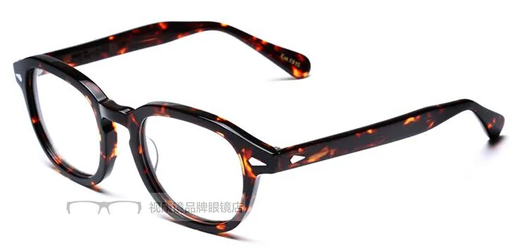 2015 johnny depp lunettes top qualité marque ronde lunettes cadre mode lunettes de soleil cadres 1915 livraison gratuite