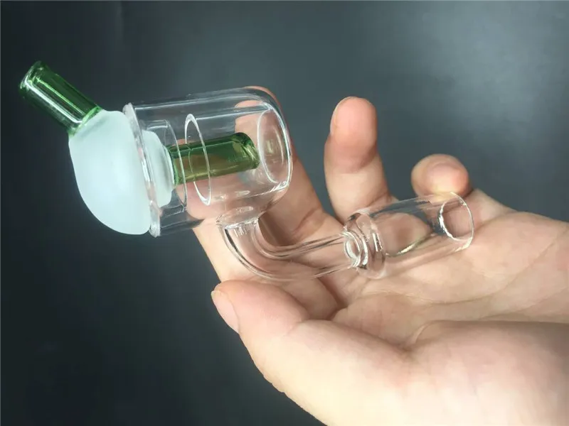 Wysokiej jakości Quartz Thermal Banger Grzyby Szkło Carb Cap Glass Gwóźdź 2in1 Carb Cap z grubym kwarcem paznokci Banger dla bongs rury wodnej