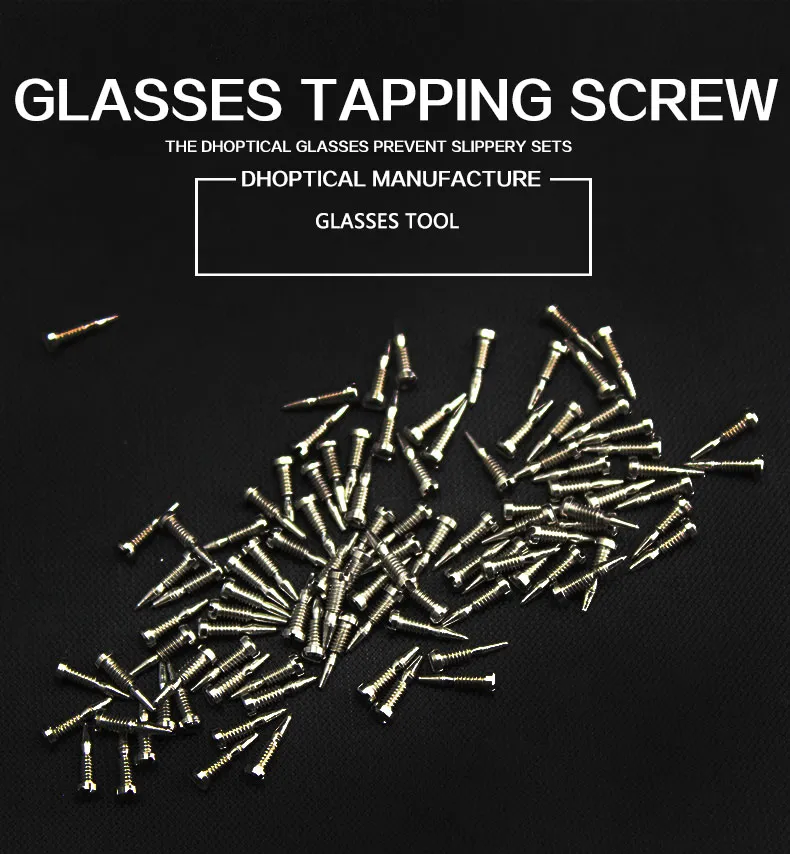 10000pcs/set self tapping Glasses Eyewear Spectacle Accessories Spring Hinge Screws