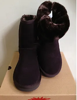 2017 Bezpłatny statek 8Colors New Fashion Australia Classic Krótki BGG Buty zimowe Prawdziwe skórzane damskie buty śniegu buty US Rozmiar 5-10