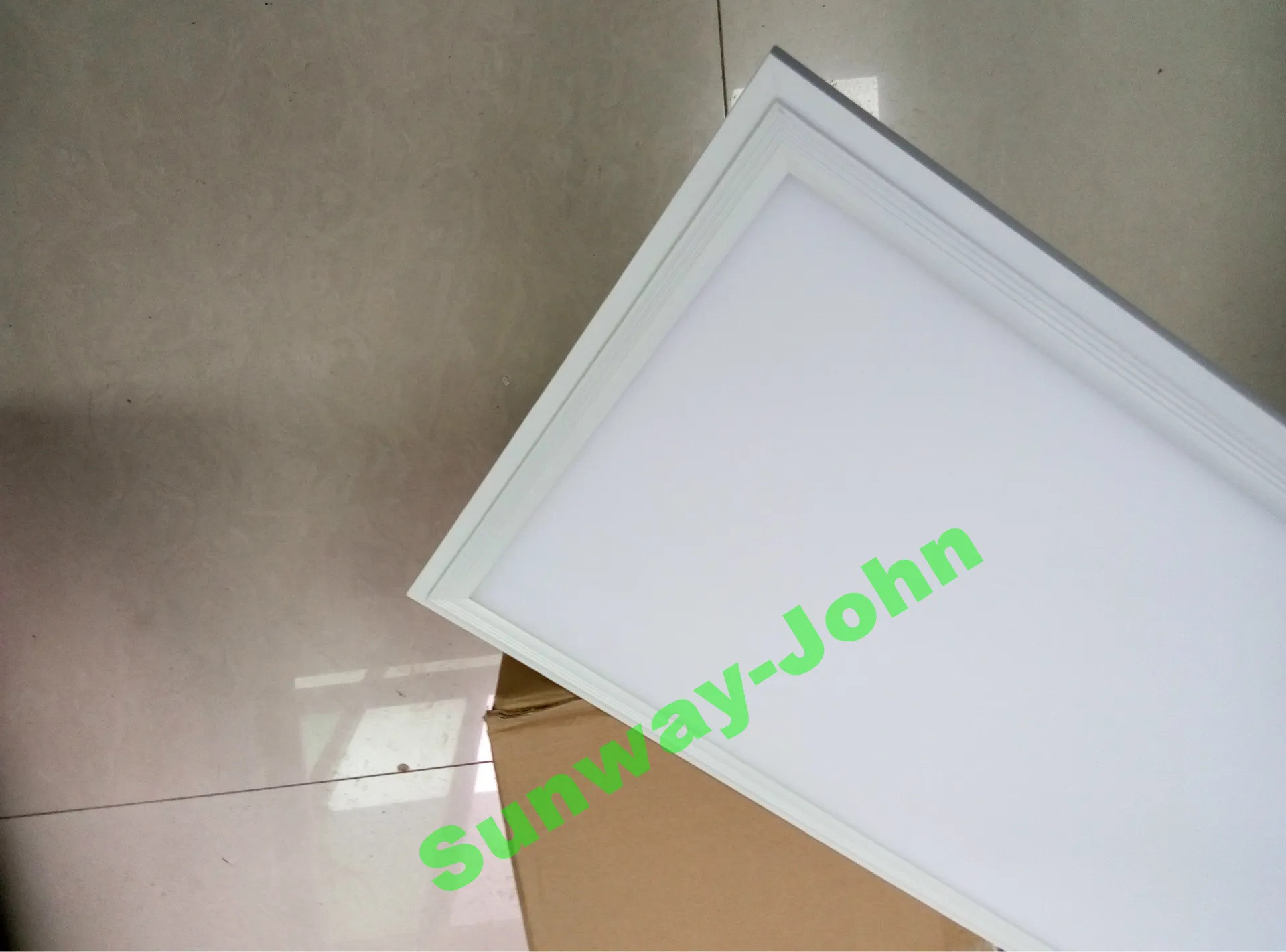 CE UL White Frame 2x2 2x4 LED-panellampor 600x600mm 36W 48 54W 72W Flat LED takpanel Ljus Varm Natur Vit AC85-265V