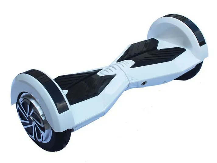 سكوتر الكروم أدى على الجانب الكهربائي hoverboard الرصيد الذاتي سكوتر 8 بوصة بطارية سامسونج 4400mAh سكوتر كهربائي موازنة سكوتر