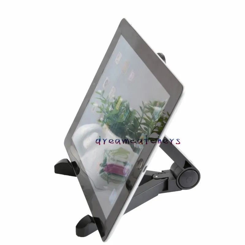 Universal Desktop Justerbar Fold-Up Stativhållare Flexibel Portable Tablet Mount Bracket för iPhone Samsung iPad Mini Tablet PC