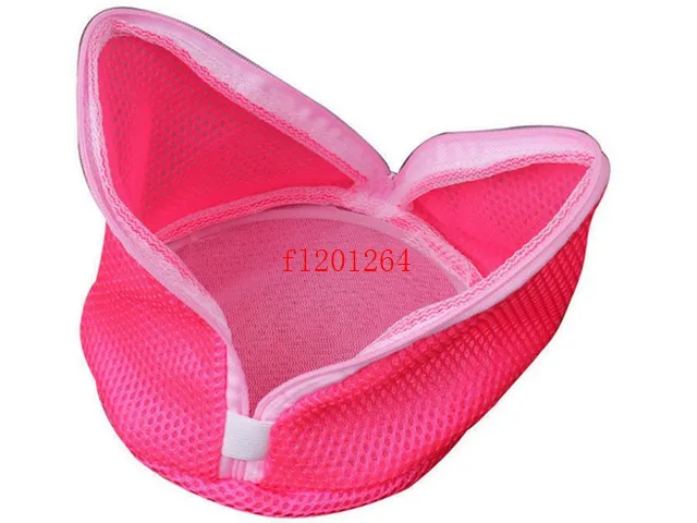 200 pçs / lote Frete Grátis Cor vermelha Lavanderia Máquina De Lavar Saco Meias Lingerie Sutiã Cueca Saco De Malha Net