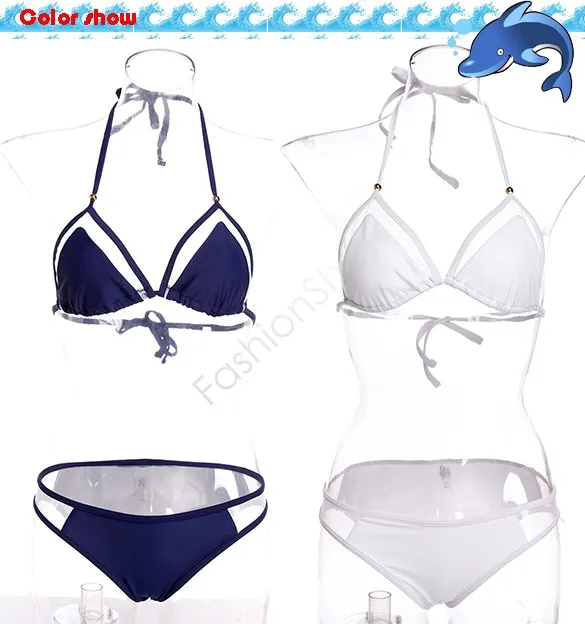 2015 ضمادة جديدة للسيدات بيكيني مجموعة مثلث بيكينيس صدرية مبطنة بدلة السباحة بدلة السباحة السباحة SV21 CB035233
