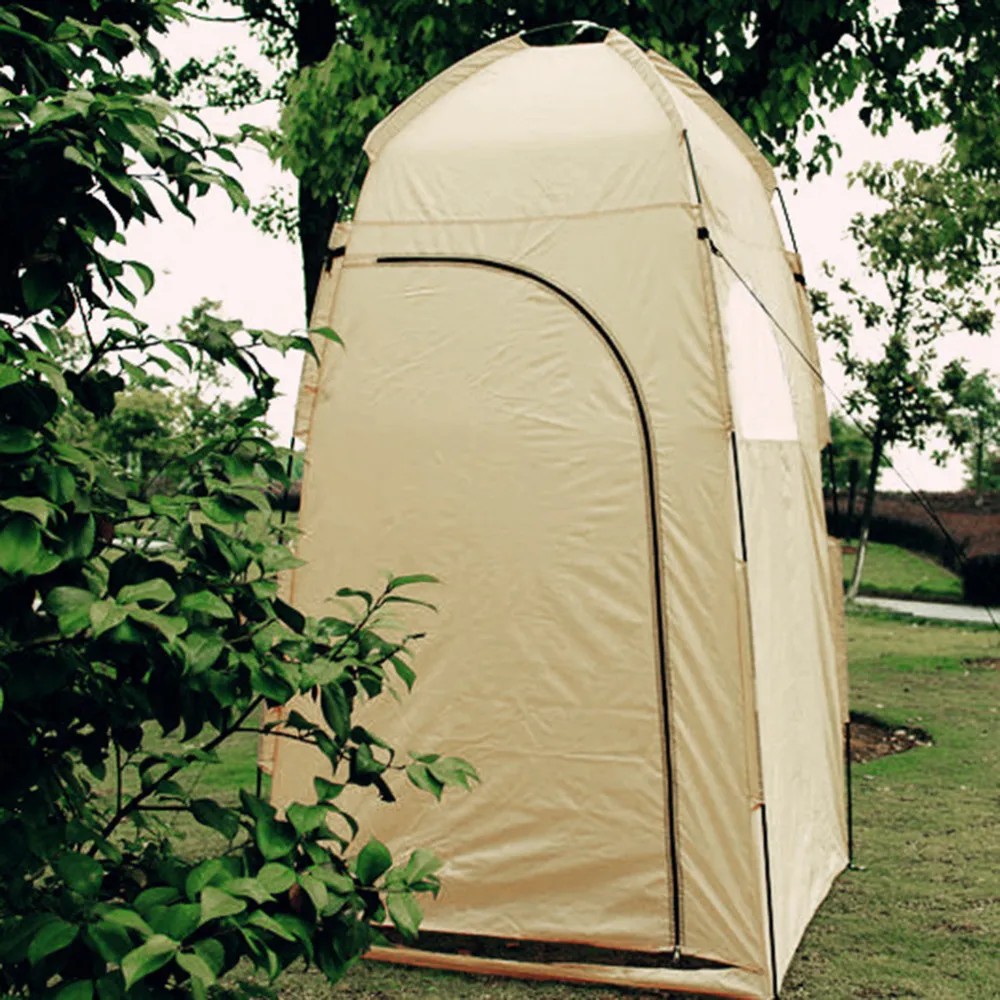 Portátil Chuveiro Exterior Tent WC Tent Bath Alterar Montagem Quarto Praia de Privacidade Shelter Viagem Camping Tent