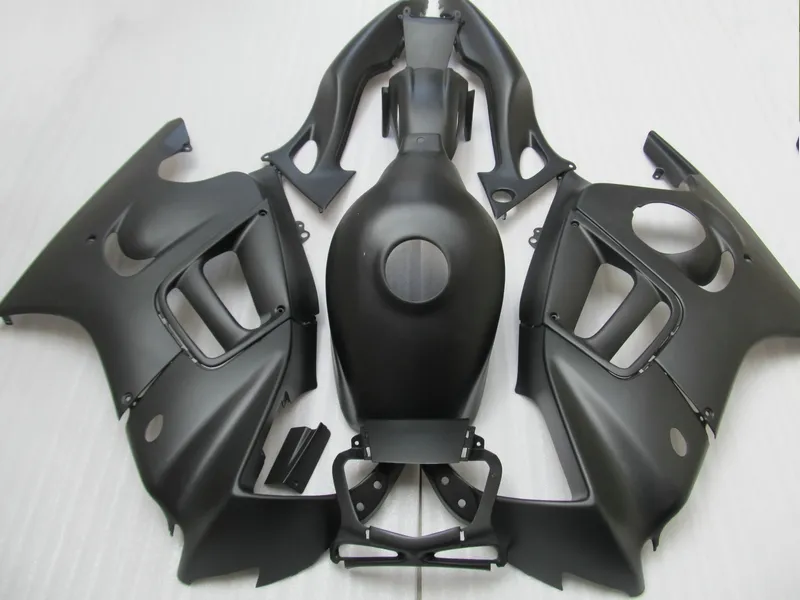 Tous les kits de carénage Matte Flat Black pour carénages Honda CBR 600 F3 1997 1998 Kit de carénage CBR600 F3 97 98