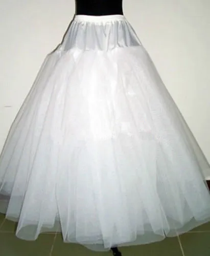 2020 Petticoats för bollklänningar Justerbara storlekar Crinoline Bridal Accessories Underskirt For Wedding Prom QuinCeanera Dresses8872087