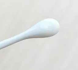 Vit porslin långt te kaffe efterrätt skedar teskedar 17cm mjölk varm dryck spoon stirrer stir fast gratis frakt