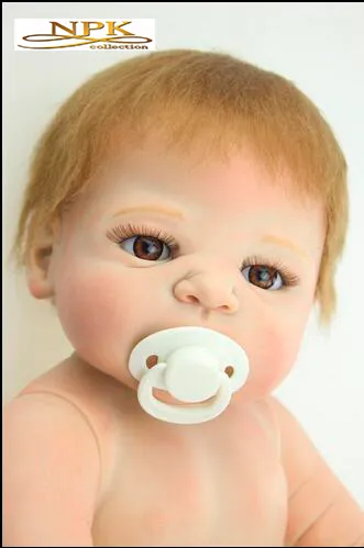 Nuevo Hotsale Reborn Baby Doll Full Vinyl Body Doll Dibujo Victoria Por SHEILA MICHAEL Colección So So True Verdaderamente Niño o niña 58cm 2Kg