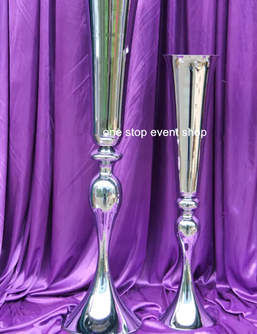 背の高いガラス花瓶クリスタルフラワー花瓶卸売マティーニガラス花瓶センターピース