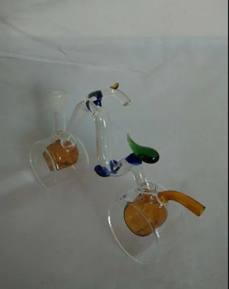 wholesalers ----- 2015 new stained glass hookah / glass bong, bicycle styles, Gift accessories