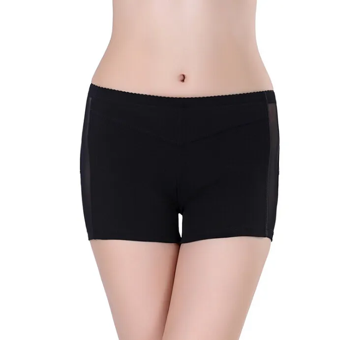 Mode Sexy femmes dame bout à bout rehausseur de hanche Shaper pané culottes sous-vêtements évider sous-vêtements