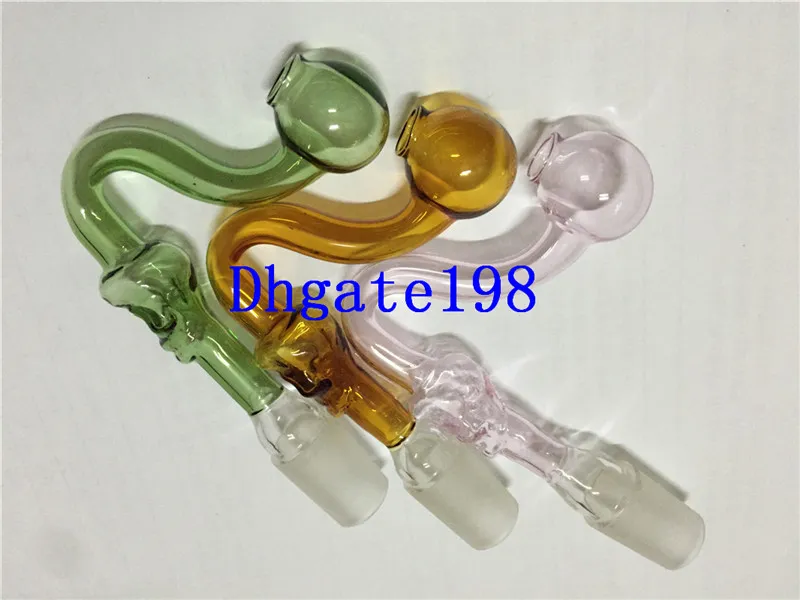 Blau/Rosa/Schwarz/Gelb/Klar Smoking Dogo Großhandel Wasserbong 1418 mm Totenkopfschalen für Pfeifenbong Mini-Ölbohrinsel Perkolatoren Bubbler