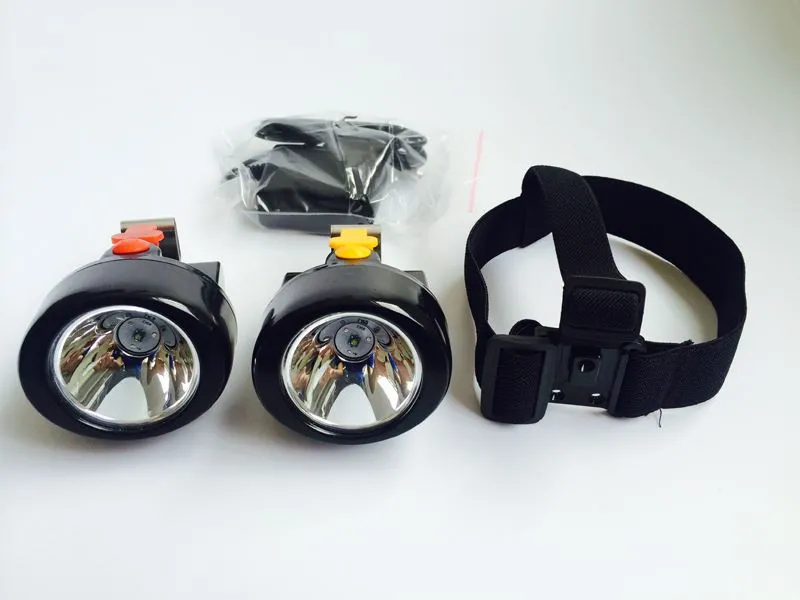 KL3LM 3W LED Mining Lamp Rechargeable Portable Bright Headlamp Outdoor Camping Light for Hiking Hunting Fishing