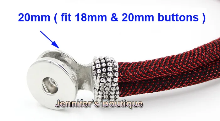 Wholesale Newest Unix Classic Chunks Metal Button Snap Bracelet Fashion Chunky DIY Interchangeable Jewelry women bracelet