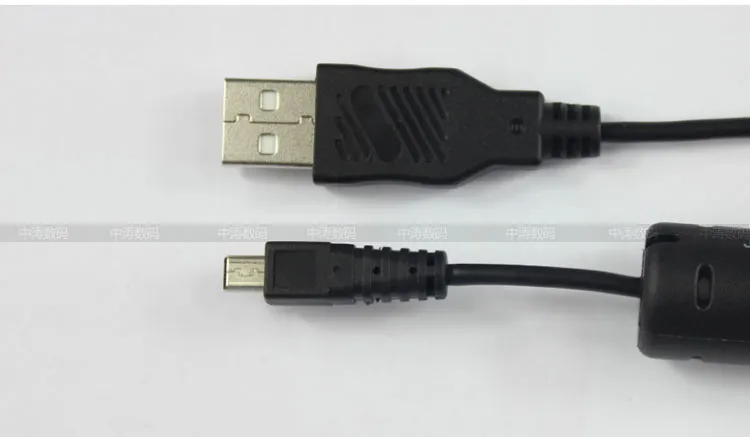 Wymiana Kabel USB UC-E6 dla Nikon Coolpix S4000 S4200 S5100 S70 S80 S800C S8000 D3000 D5000 L20 L22 L100 L120 Cyfrowy aparat US03