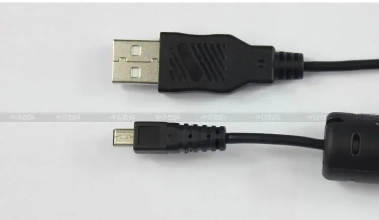 교체 USB 케이블 UC-E6 Nikon COOLPIX S4000 S4200 S5100 S70 S80 S800C S8000 D3200 D5000 L20 L22 L100 L120 디지털 카메라 US03