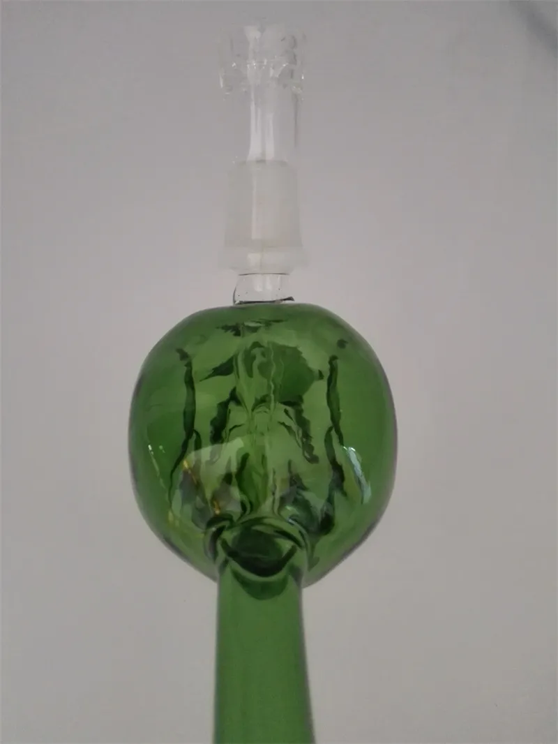 Grünes Skelett TouShui-Pfeifen Grüne Glasbong Glaspfeifen Glasbongs Hersteller, Großhandel Glas-Shisha
