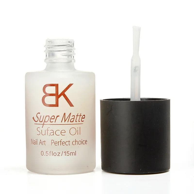 1 stks 15ml nagellak magie super mat transparante nagels kunstgel frosted oppervlak olie vrouwen manicure tool