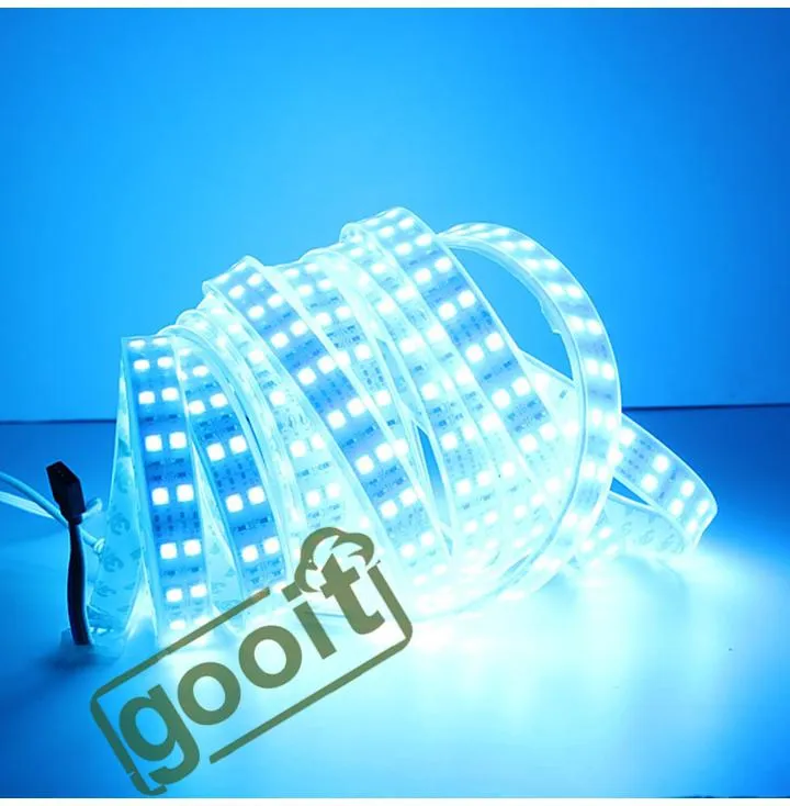 LED Flexibele strip 5050 120p / m 600LED 5M IP20 Niet-waterdichte binnenverlichting Hoge helderheid 14LM / PCS LED DC12V 5M / Roll 10 M 