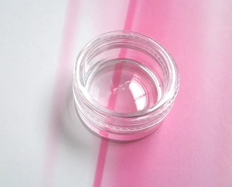 5 gml petite bouteille ronde transparente avec pots de couvercle Récipient en plastique transparent contenant un échantillon de nail rangement 6284640