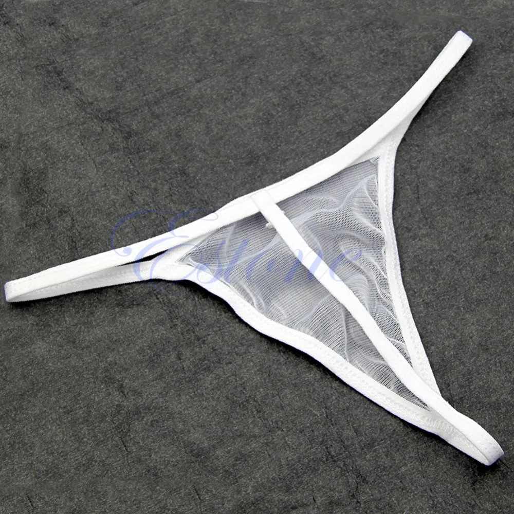 [Cockcon] Kvinnor Sexiga Transparent Thongs G-String Sheer V-String Underkläder Panties Underkläder