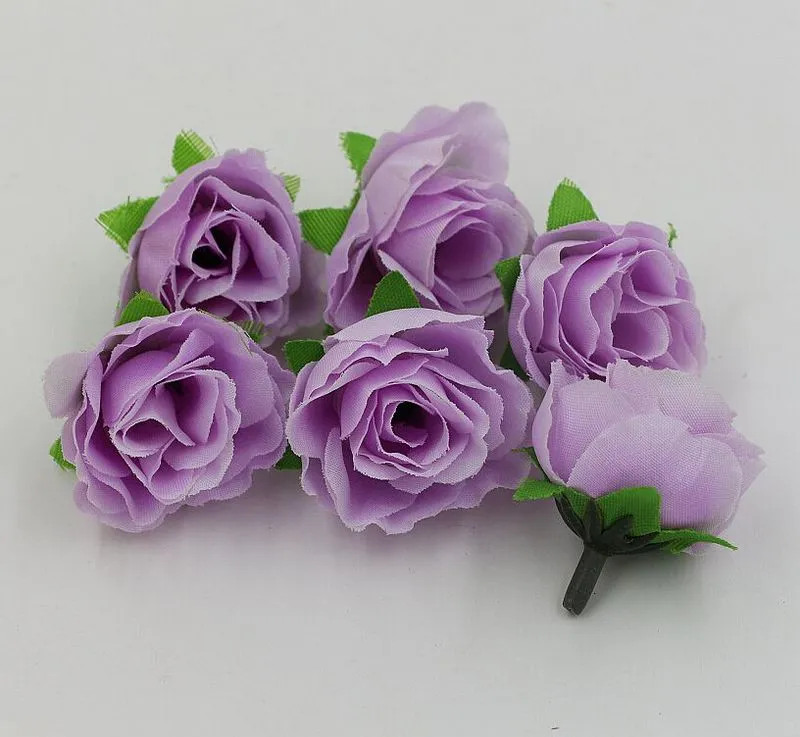 500st Tea Rose Flower Head Artificial Flower Wedding Decorating Flowers ZA812638605