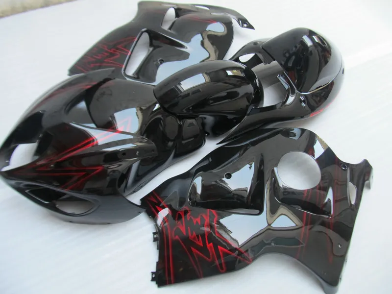 Injection Fairings bodywork for 1996 2007 Hayabusa GSXR1300 GSX R1300 96 00 07 Fairing body kit seat cowl tank cover SD21