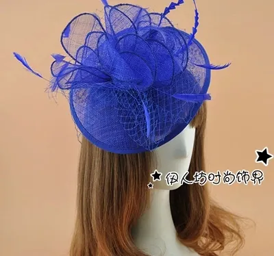 بسيط الزفاف العرسان القبعات حزب كوكتيل النساء fascinator حفل زفاف ريشة الحجاب قبعة الشعر كليب هدية عيد الحب fascinator القبعات