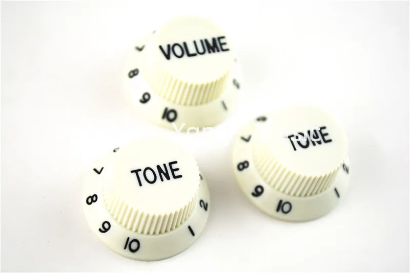 Mint 1 Volume&2 Tone Knobs Electric Guitar Control Knobs For Fender