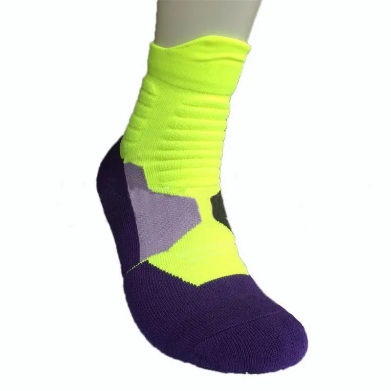 MOMOLEAF Men Women Professional Elite Basketball Socks Wicking Breathable Deodorant Anti-friction Sport Sock Terry Botton for Training