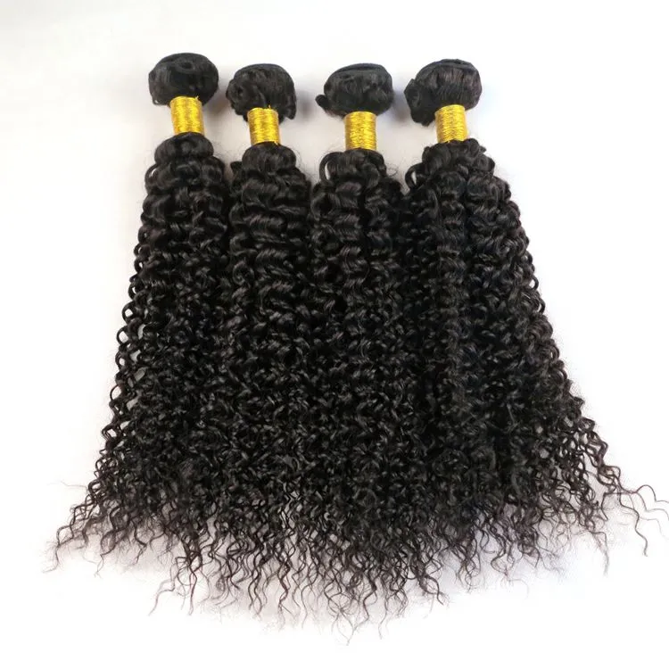 ミンクバージンヘアー織りブラジルの人間の髪の束水の波緯ご8-34inch未処理のペルーのインドのモンゴルのバージンヘアエクステンション