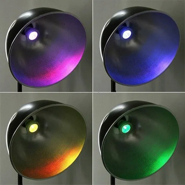 RGB 3 W E27 E26 GU10 Led lamba E14 GU5.3 85-265 V / MR16 12 V Led Spot aydınlatma ampul 16 Renk Değişimi + IR Uzaktan Kumanda