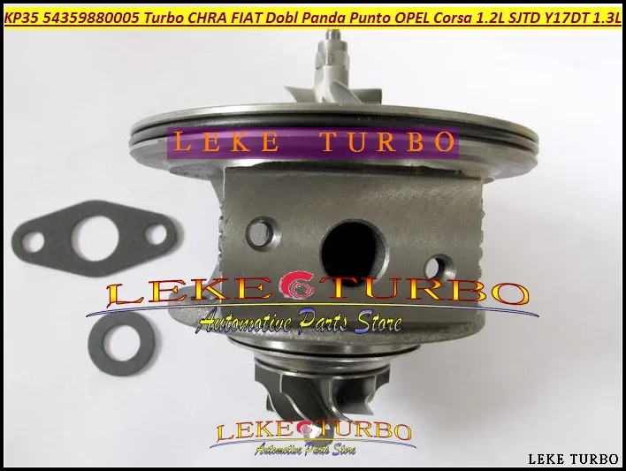 Fiat Dobl Panda Punto SJTD Y17DT 1.2L 1.3L 70HPのためのターボチャージャーターボカートリッジChr KP35 54359880005 54359700019 54359700019