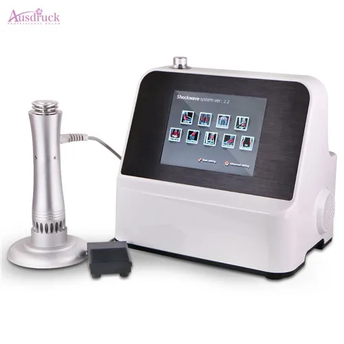 EU TAX FREE Arrival Pain Relief Slimming Shock Wave Machine Tennis Elbow Ultrasonic Radio Anti-aging Skin Tightening Spa Beauty Device