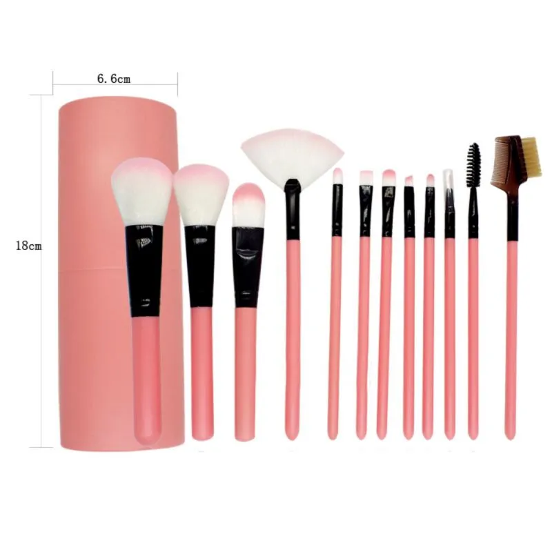 Pinceaux De Maquillage Pour Les Yeux Ensembles Fard À Paupières Eyeliner Mélange Crayon Cosmétique Brosse Outils Kit Maquillage Brosse Ensemble Avec Tasse En Plastique Ronde2676907