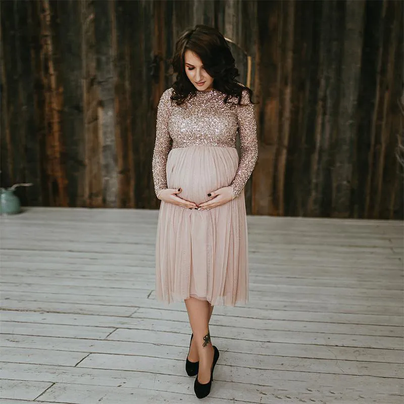 Plus Size Formal Dresses A-Line Long Sleeves Knee-Length Prom Gowns from  Dhgate Prom Dresses - price 120.21
