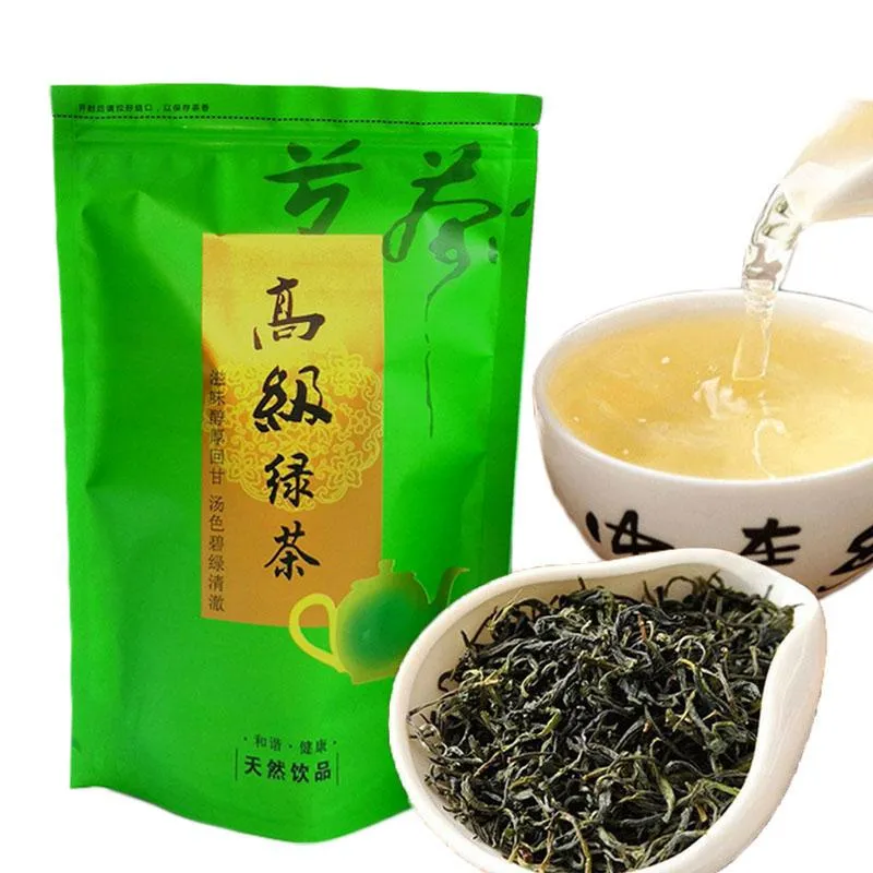 Предпочтительный 250 г китайский органический грандиозный премиум-масштаб зеленый чай сырой чай здравоохранение новая весна ароматизированная пищевая фабрика Tae Vert Прямые продажи