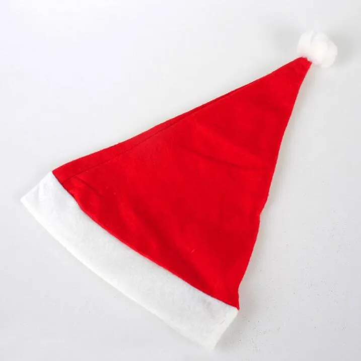 christmas ornament Santa Claus' hat Children/adult Christmas hat Christmas accessory decoration High-grade Santa Claus hat Cute adults CH011