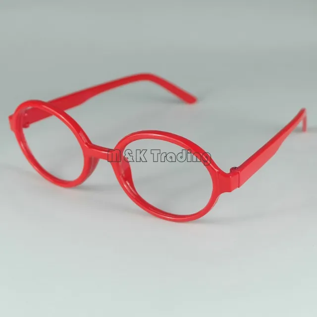 Fashion Baby Glasses Frame Kids Decorative Children Arale Eyeglasses No Lens Lovely Round Plastic