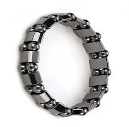 vente chaude nouveaux Hommes Femmes Charme Noir Magnétique Hématite Bracelet Accessoires De Mode Bracelets Sains Bijoux Cadeaux Gratuit DHL